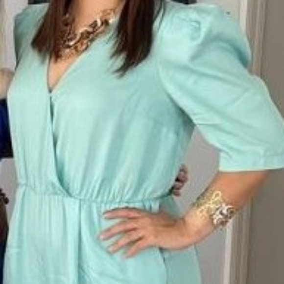 Eloquii Sculpted Sleeve Cropped Jumpsuit - Picture 8 of 8